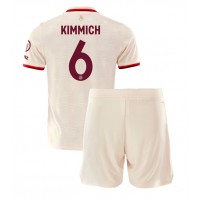 Dětský fotbalový dres Bayern Munich Joshua Kimmich #6 2024-25 Třetí Krátký Rukáv (+ trenýrky)